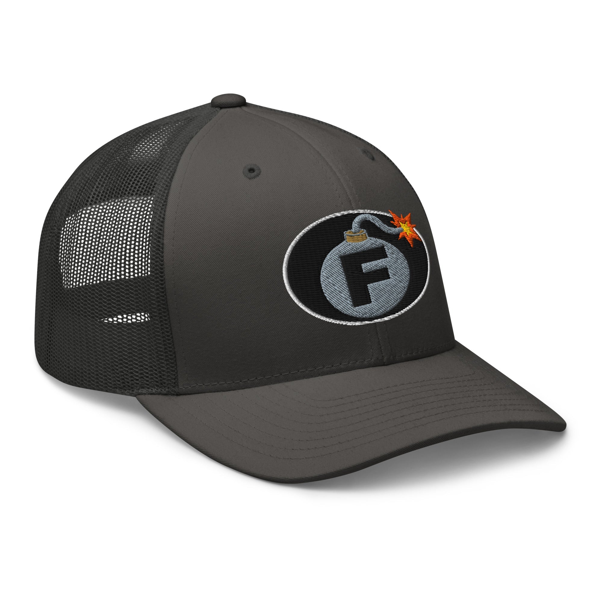 Hats  Custom Snapback Trucker Hat Funny NSFW F-Bomb Cap in 20 Colors Infidel Collective