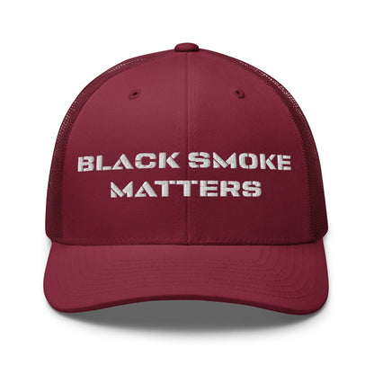 Hats Cranberry Snapback Custom Trucker Hat to Rock – Black Smoke Matters Diesel Cap Infidel Collective