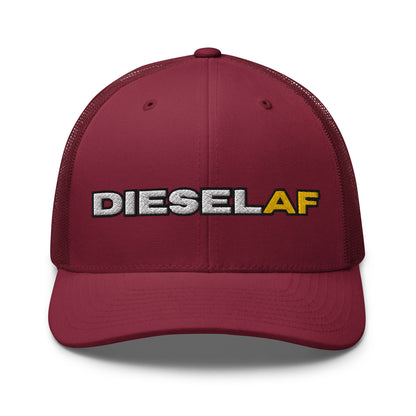 Hats Cranberry Snapback Custom Trucker Hat to Rock the Diesel AF Lifestyle for Men & Women Infidel Collective
