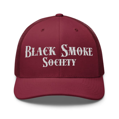 Hats Cranberry Snapback Custom Trucker Hat Black Smoke Society Cap For Men & Women Infidel Collective