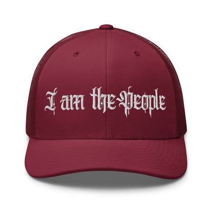 I Am the People Trucker Hat | We the People Patriotic Cap  Infidel Collective