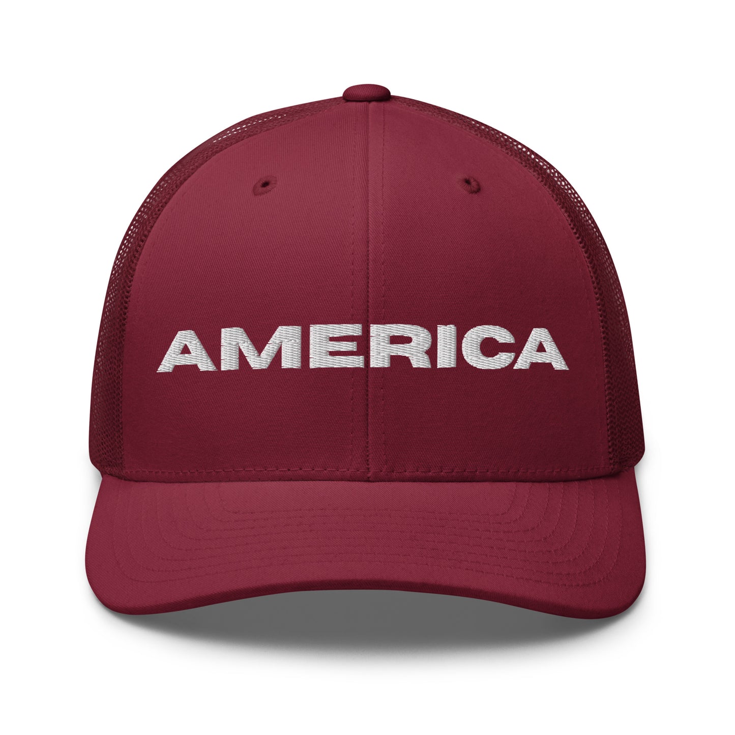 Snapback Custom Trucker Hats AMERICA Cool Patriotic Cap White Stitch  Infidel Collective