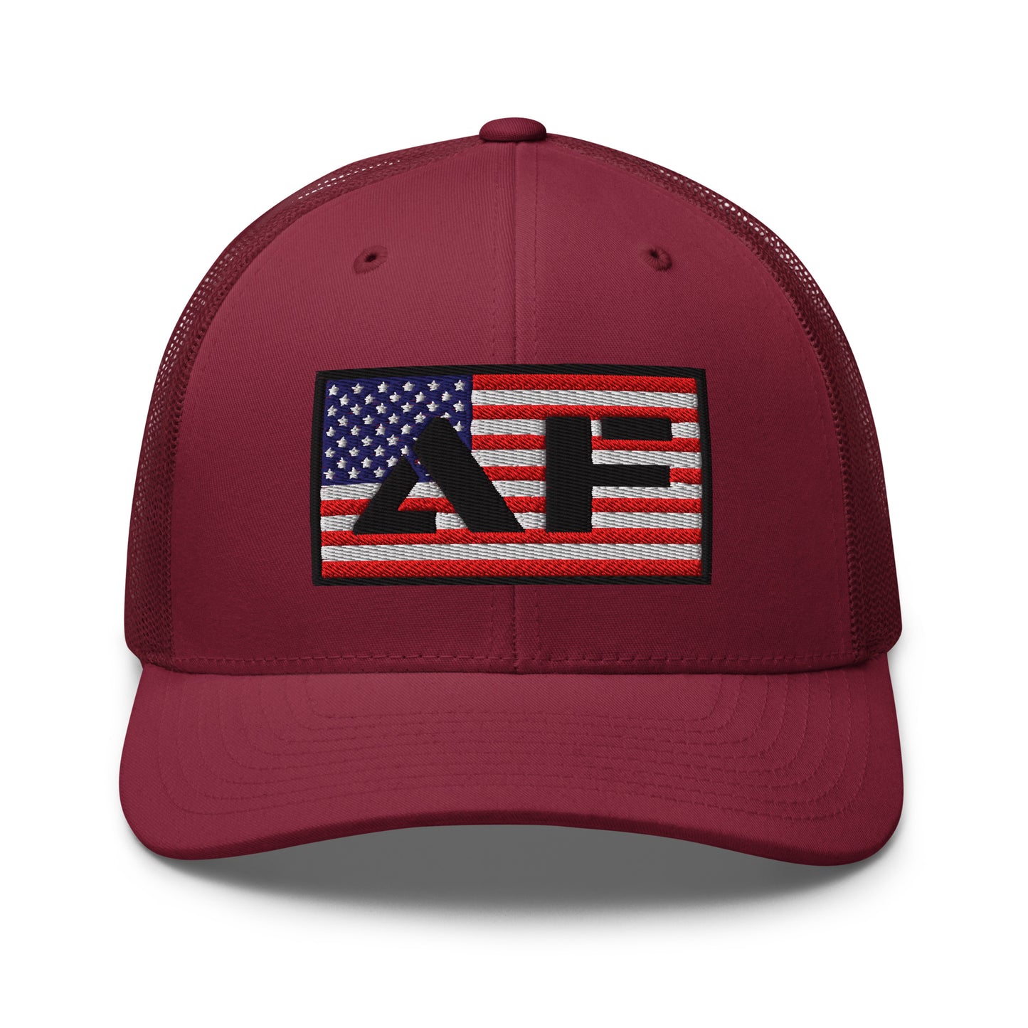 AF American Freedom Flag Snapback Custom Trucker Hat  Infidel Collective