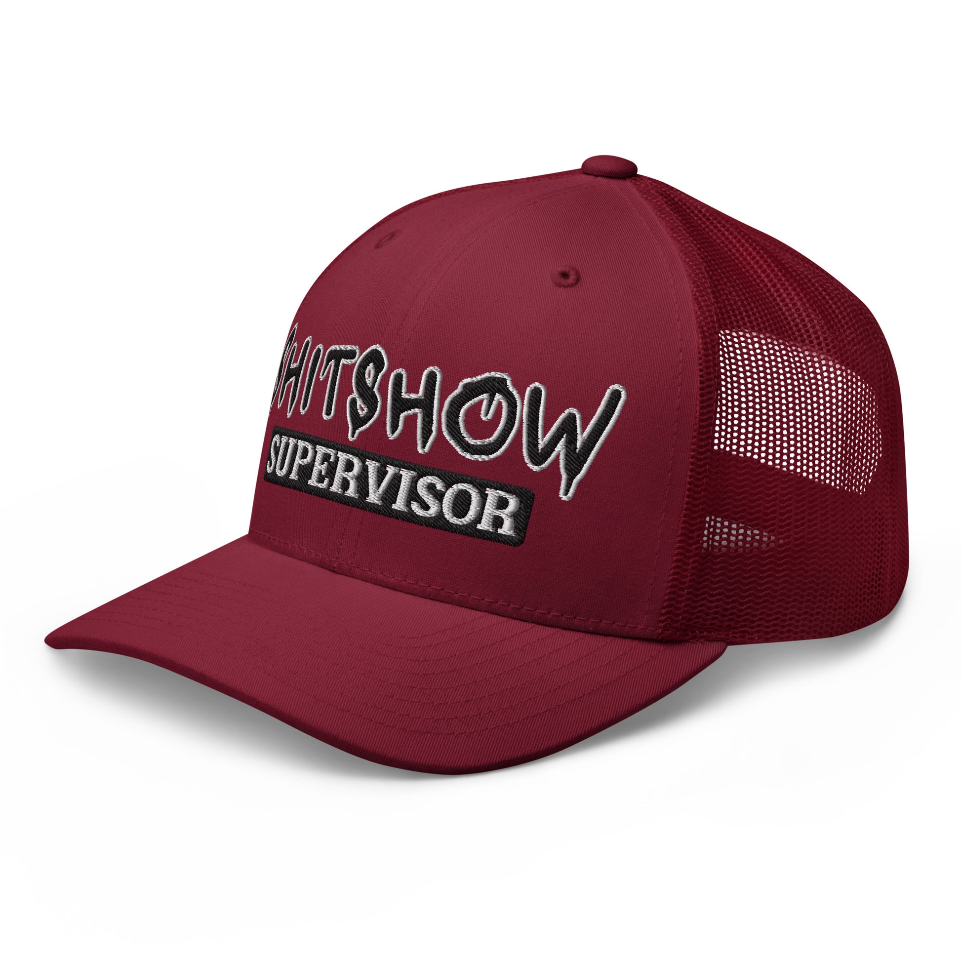 Snapback Custom Trucker Hats NSFW Shitshow Supervisor Cap for Men & Women  Infidel Collective