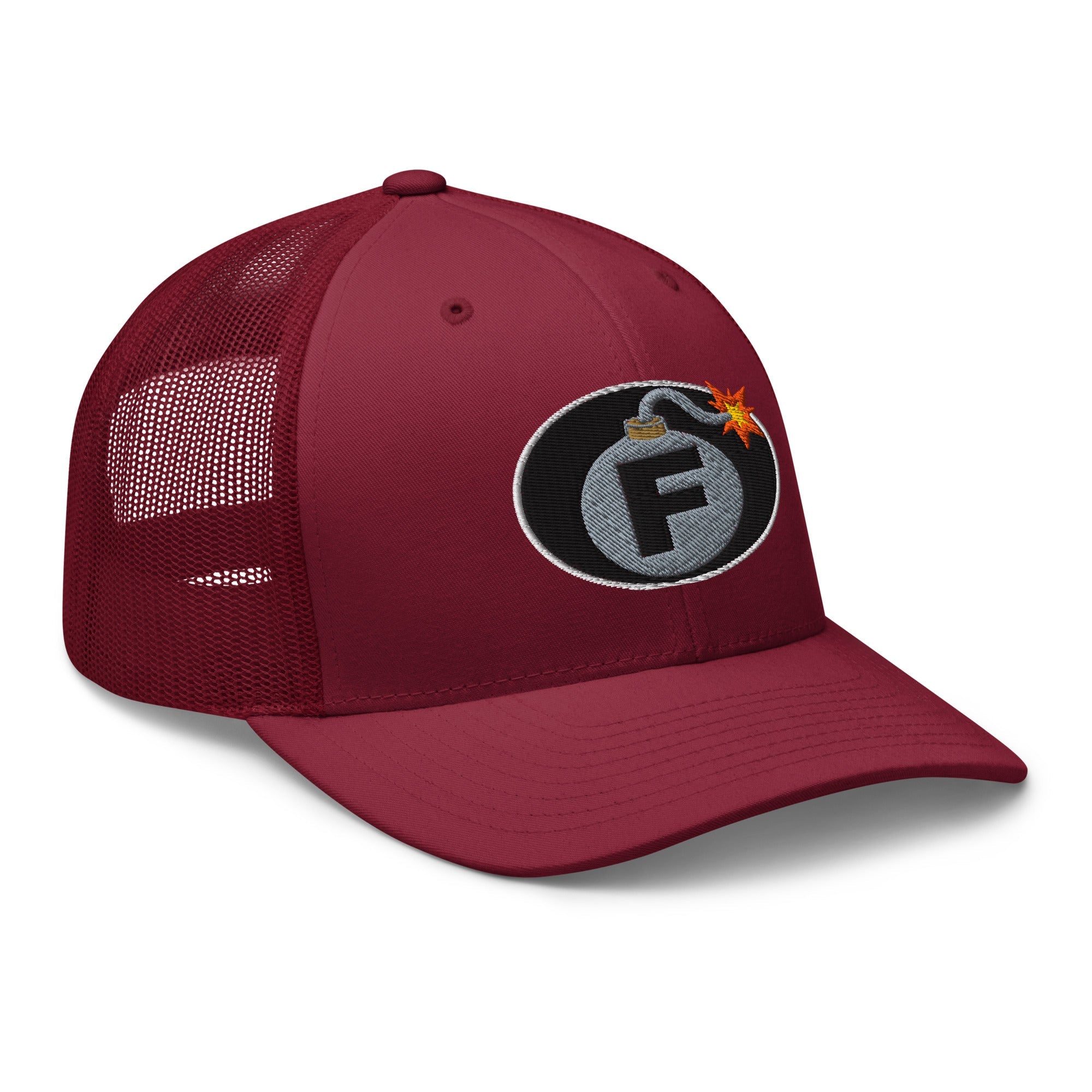 Hats  Custom Snapback Trucker Hat Funny NSFW F-Bomb Cap in 20 Colors Infidel Collective