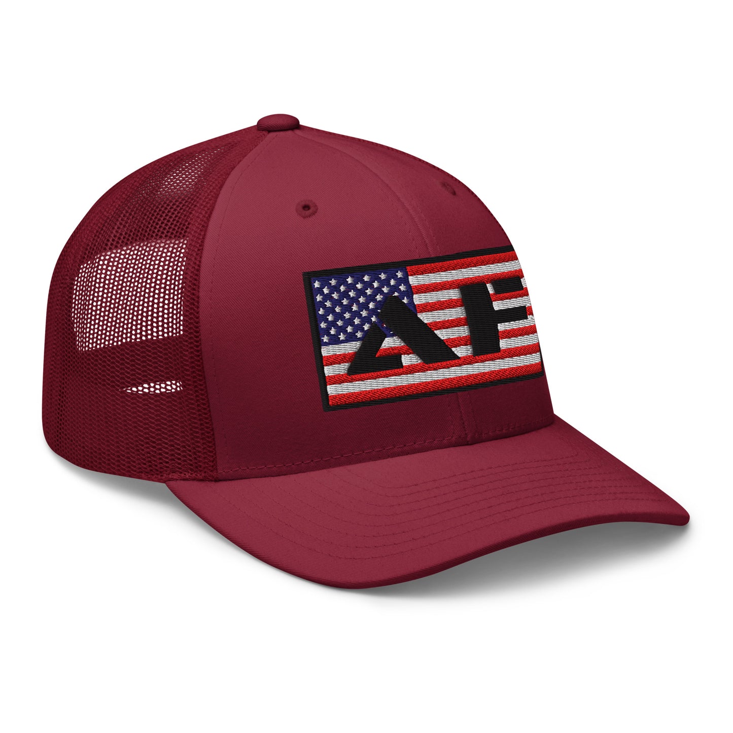 AF American Freedom Flag Snapback Custom Trucker Hat  Infidel Collective
