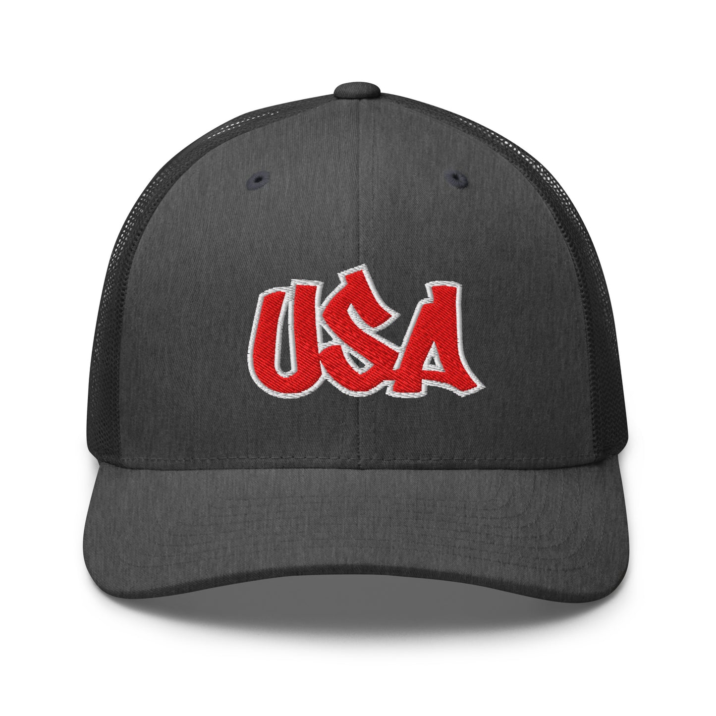 Cool USA Street Script Custom Patriotic Snapback Trucker Hats for Men & Women (20 Colors)  Infidel Collective