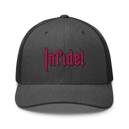 Snapback Custom Trucker Hats Cool INFIDEL Cap for Women Who Own It  Infidel Collective