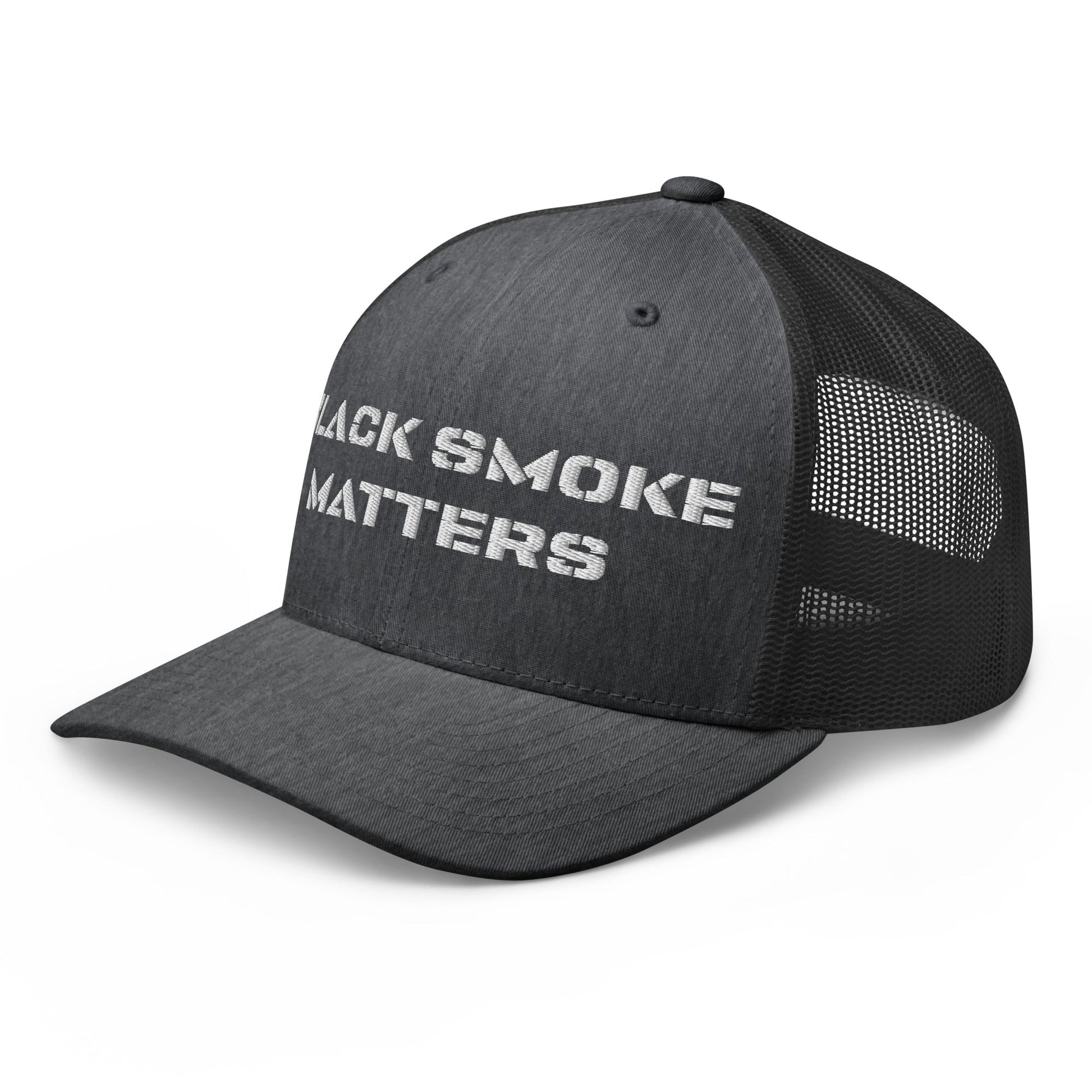Hats  Snapback Custom Trucker Hat to Rock – Black Smoke Matters Diesel Cap Infidel Collective
