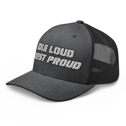 Hats  Snapback Custom Trucker Hat to Wear Proud – Idle Loud Boost Proud Mens Diesel Hats Infidel Collective