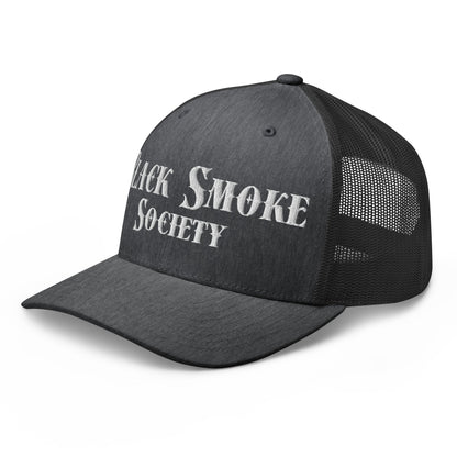 Hats  Snapback Custom Trucker Hat Black Smoke Society Cap For Men & Women Infidel Collective