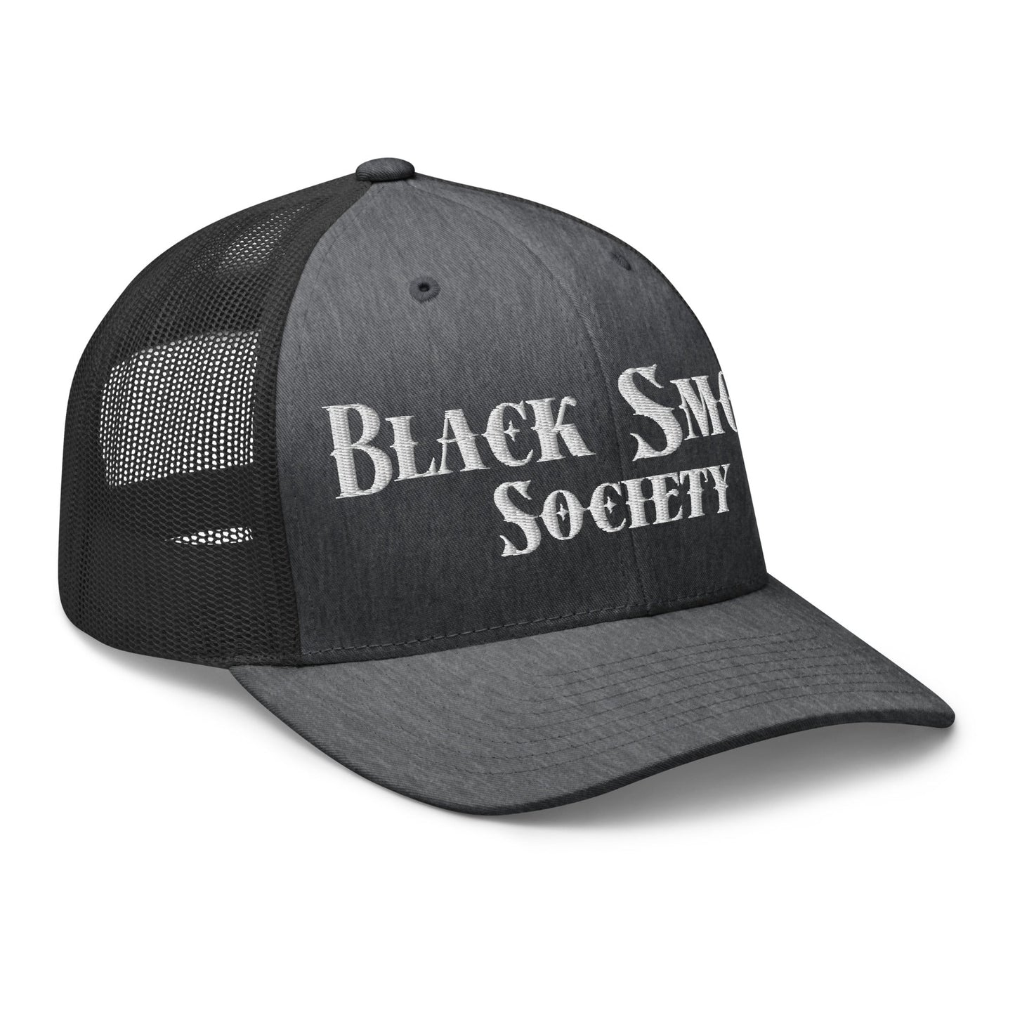 Hats  Snapback Custom Trucker Hat Black Smoke Society Cap For Men & Women Infidel Collective