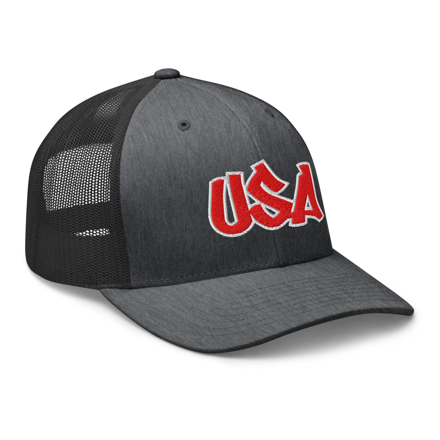 Cool USA Street Script Custom Patriotic Snapback Trucker Hats for Men & Women (20 Colors)  Infidel Collective