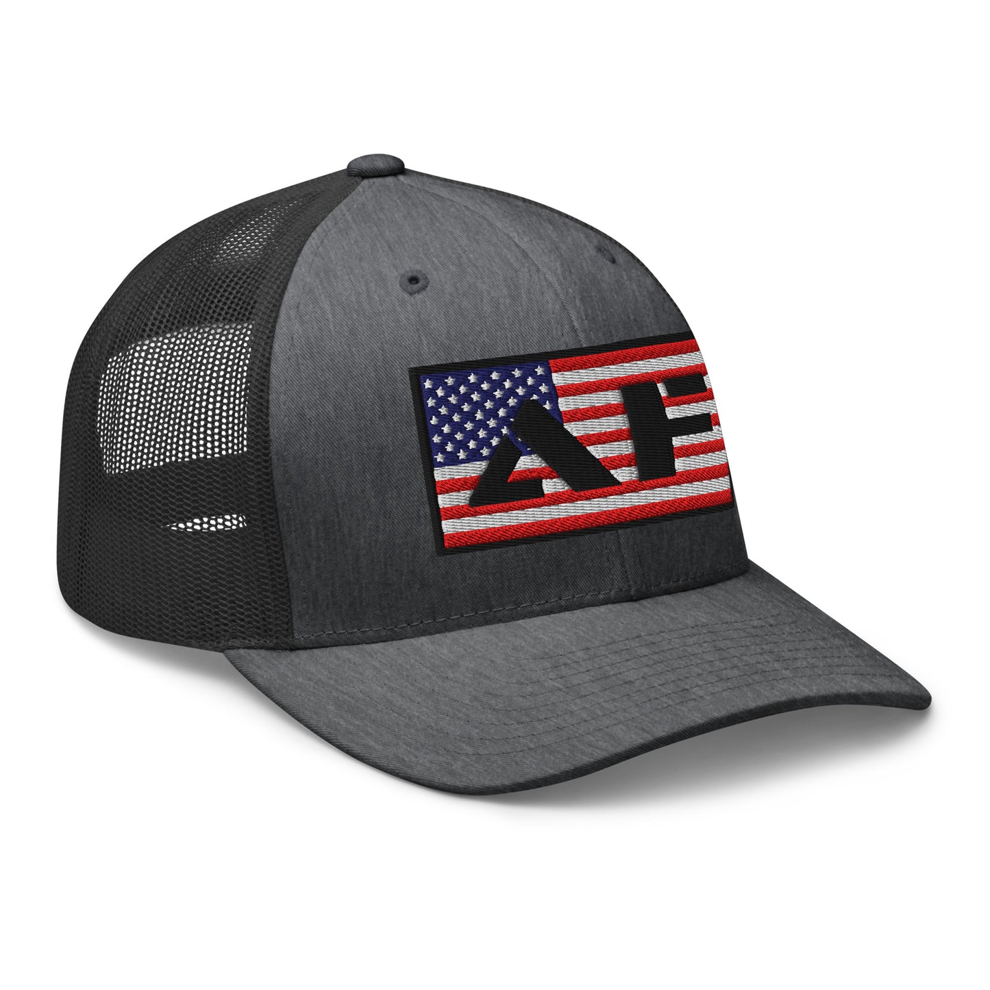 AF American Freedom Flag Snapback Custom Trucker Hat  Infidel Collective