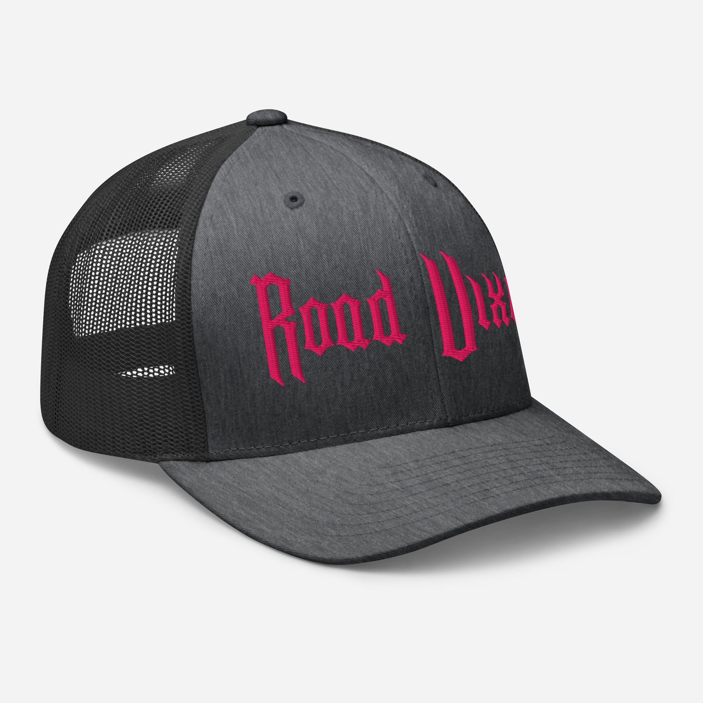 Snapback Custom Trucker Hats Road Vixen Cap for Sexy Women - Pink Stitch  Infidel Collective
