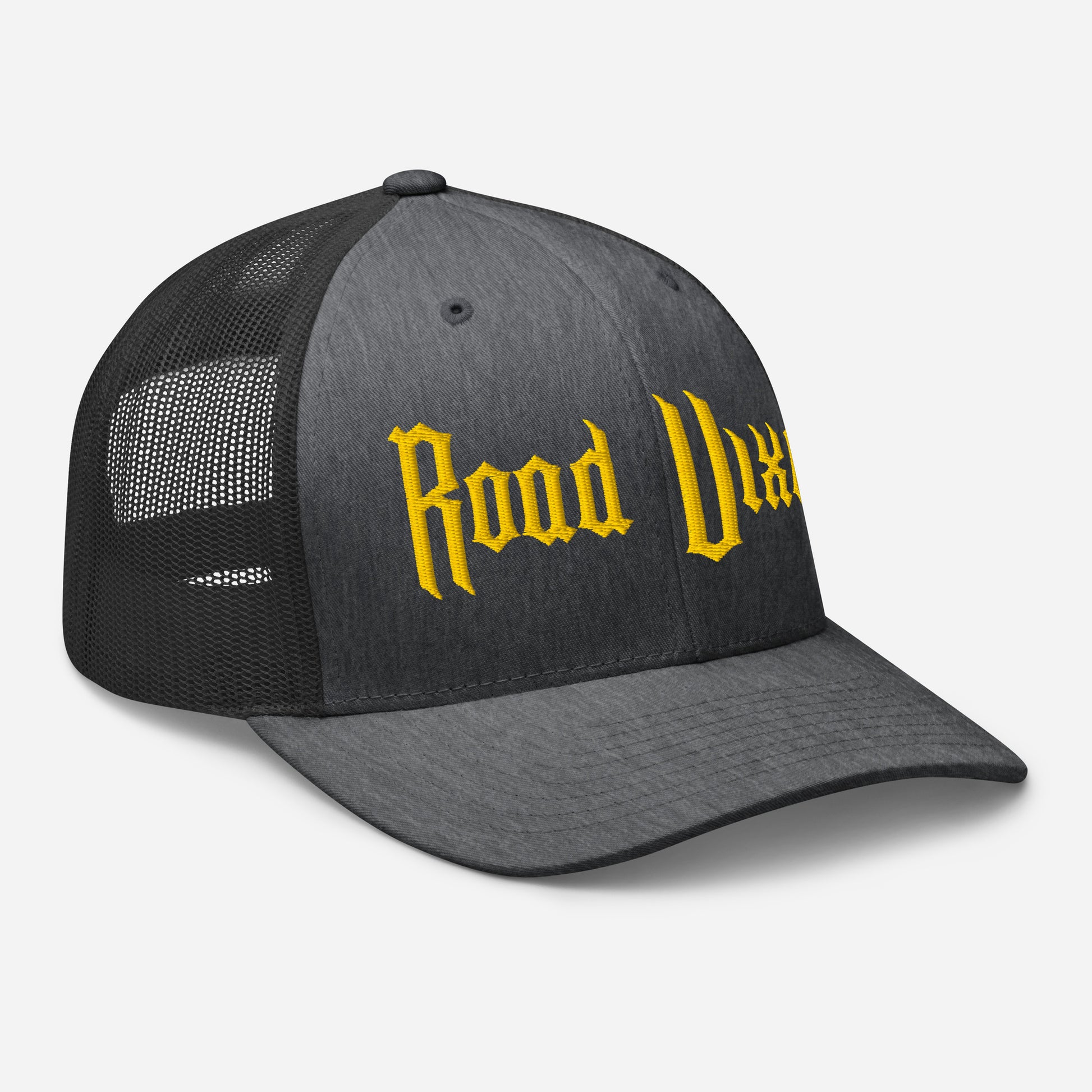 Snapback Custom Trucker Hats Road Vixen Yellow Stitch Cap for Sexy Women  Infidel Collective