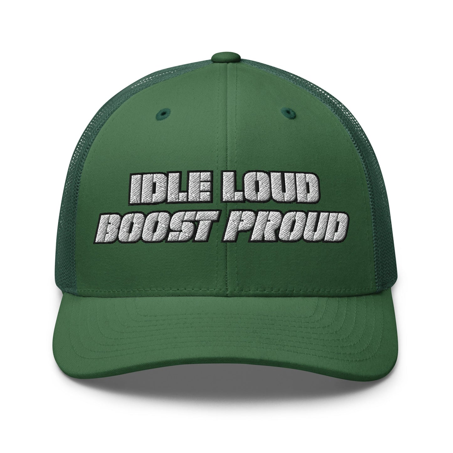 Hats Evergreen Snapback Custom Trucker Hat to Wear Proud – Idle Loud Boost Proud Mens Diesel Hats Infidel Collective