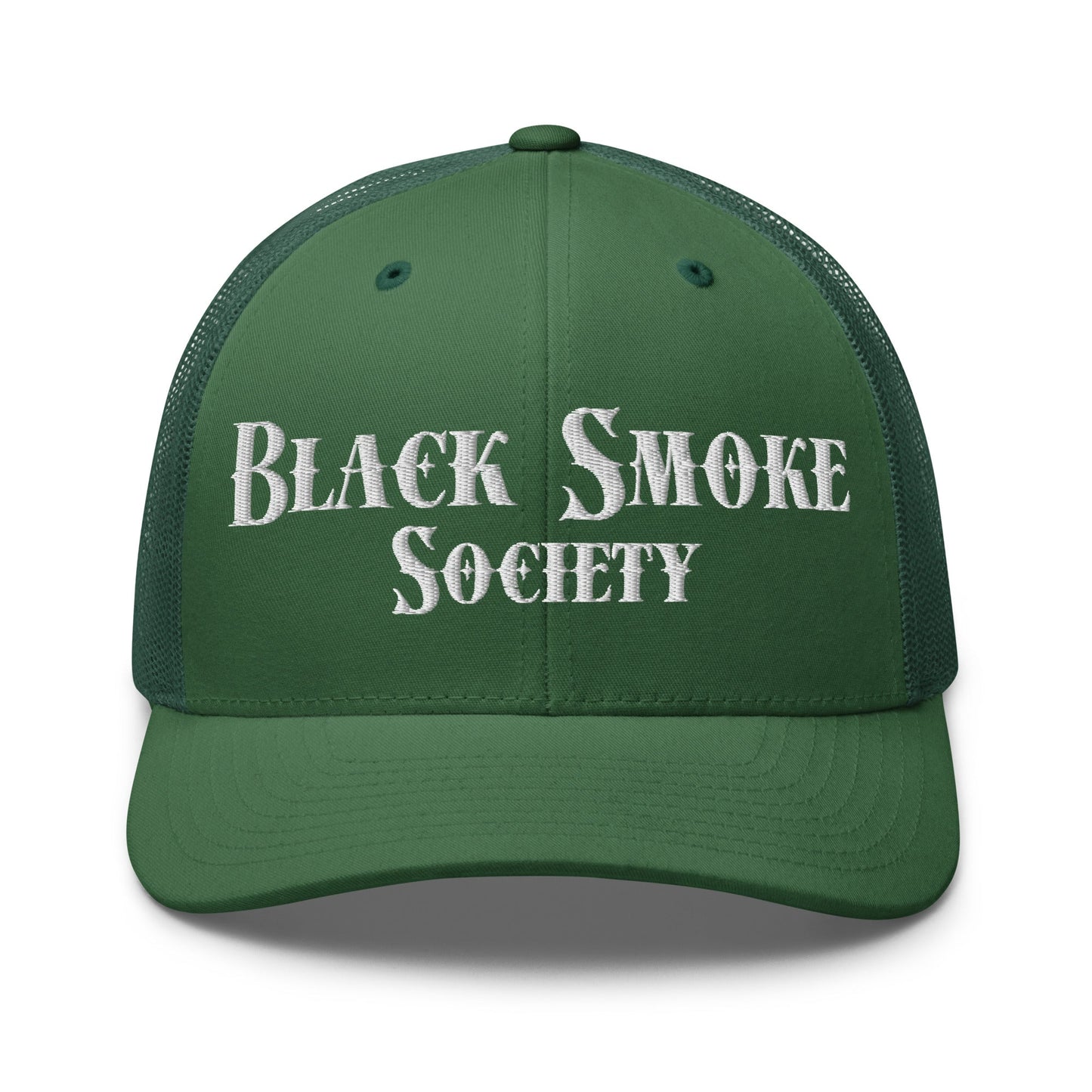 Hats Evergreen Snapback Custom Trucker Hat Black Smoke Society Cap For Men & Women Infidel Collective
