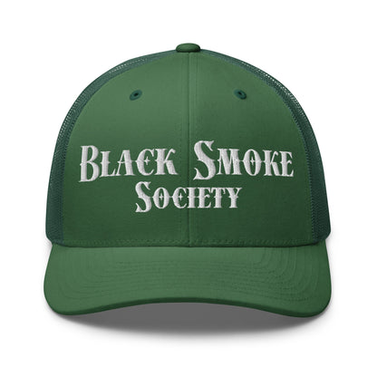 Hats Evergreen Snapback Custom Trucker Hat Black Smoke Society Cap For Men & Women Infidel Collective