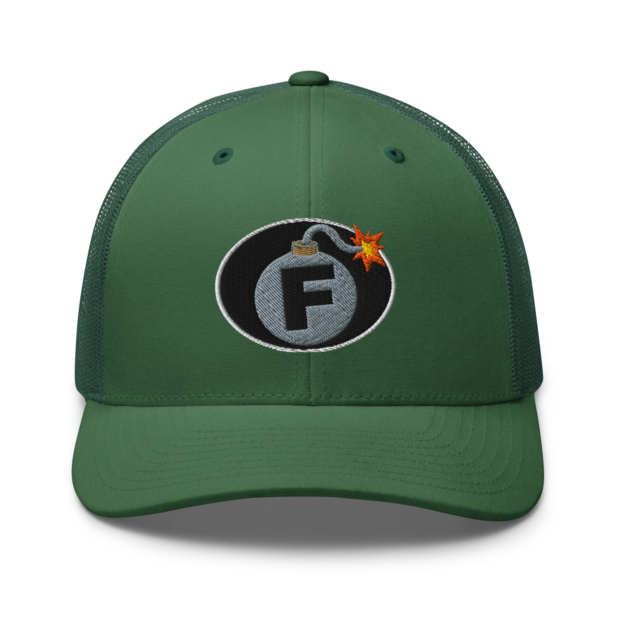 Hats Evergreen Custom Snapback Trucker Hat Funny NSFW F-Bomb Cap in 20 Colors Infidel Collective