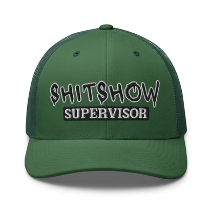 Snapback Custom Trucker Hats NSFW Shitshow Supervisor Cap for Men & Women  Infidel Collective