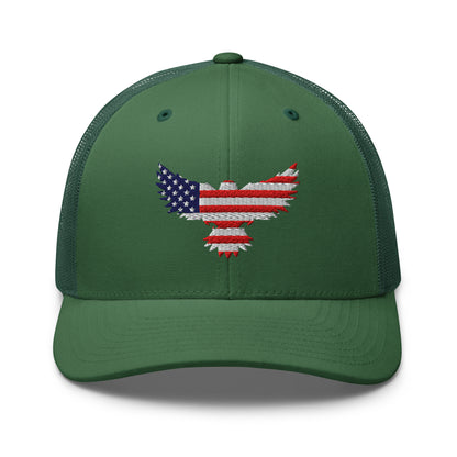 Snapback Custom Trucker Hats Best Patriotic Old Glory Eagle Cool 4th of July Cap  Infidel Collective