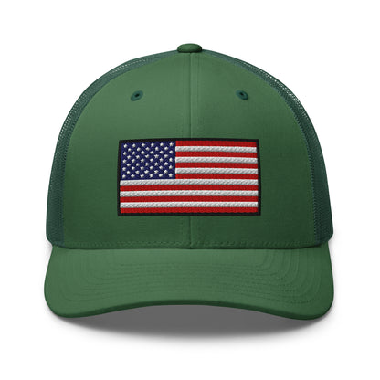 Old Glory Snapback Custom Trucker Hat | Patriotic Freedom Style  Infidel Collective