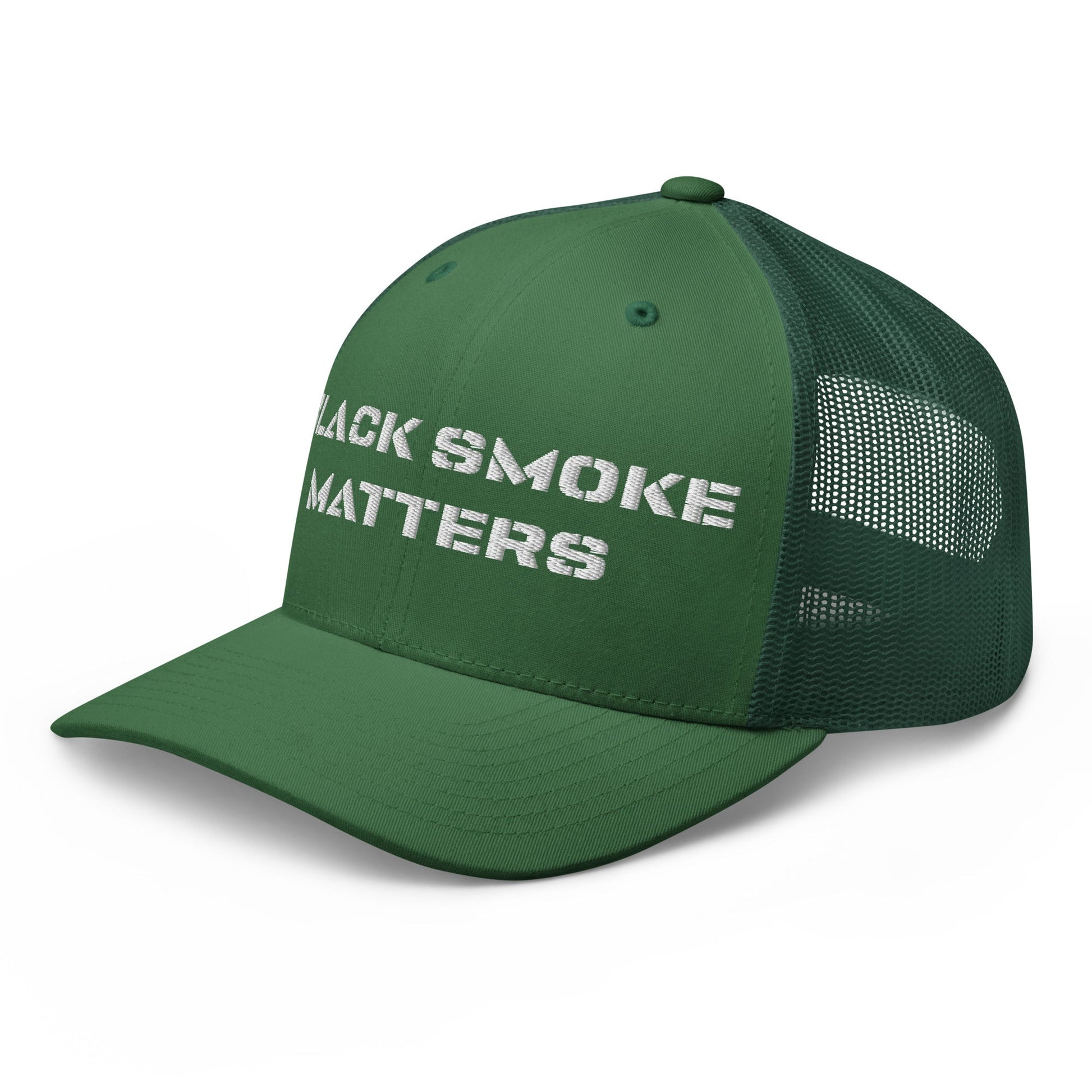 Hats  Snapback Custom Trucker Hat to Rock – Black Smoke Matters Diesel Cap Infidel Collective
