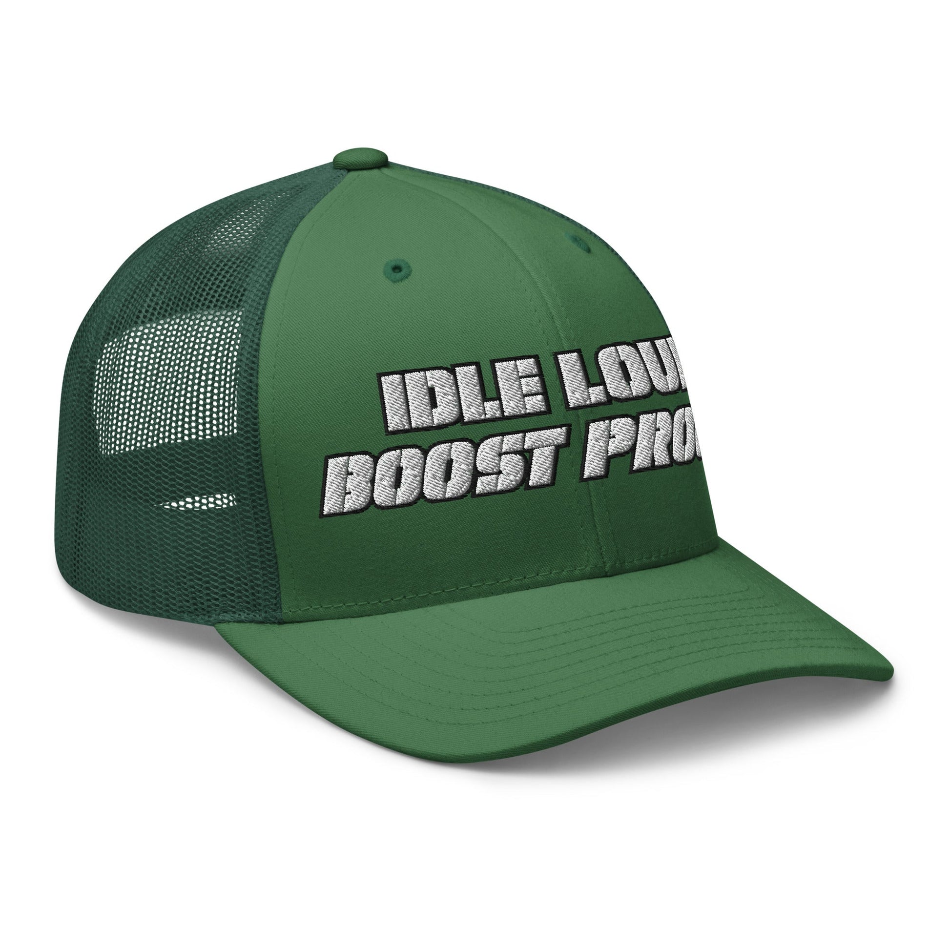 Hats  Snapback Custom Trucker Hat to Wear Proud – Idle Loud Boost Proud Mens Diesel Hats Infidel Collective