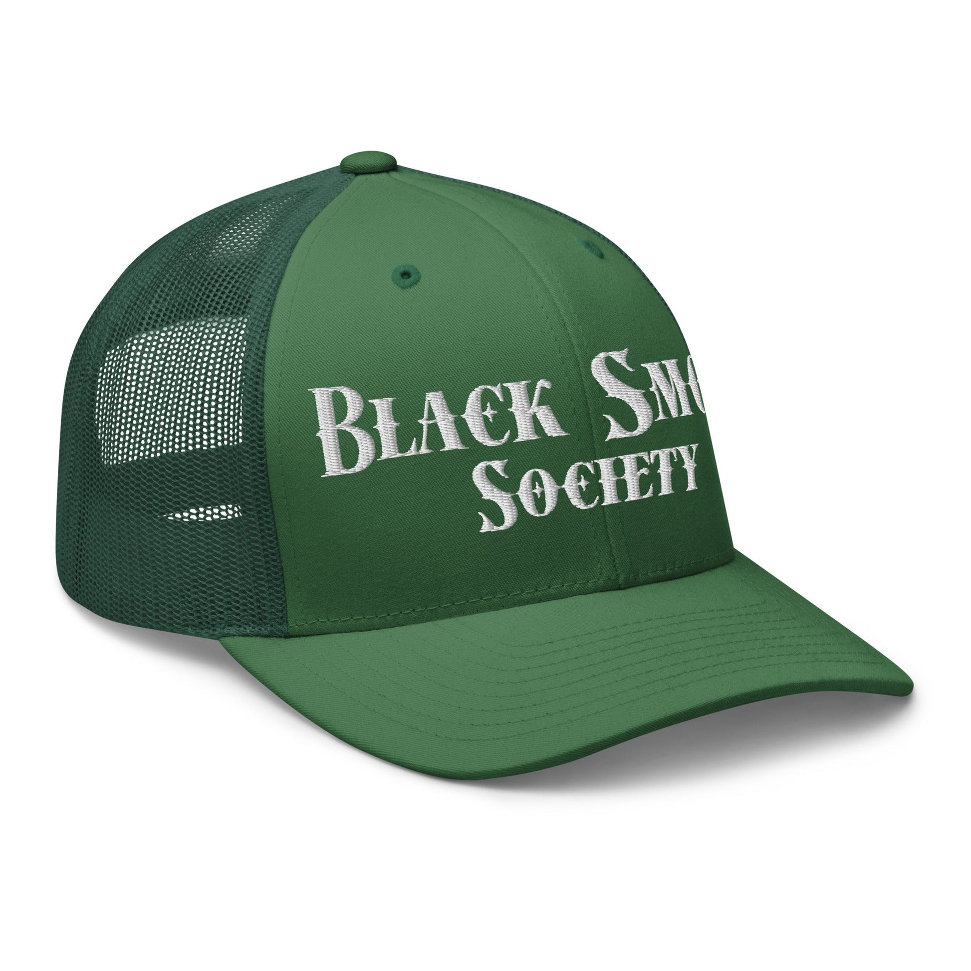 Hats  Snapback Custom Trucker Hat Black Smoke Society Cap For Men & Women Infidel Collective
