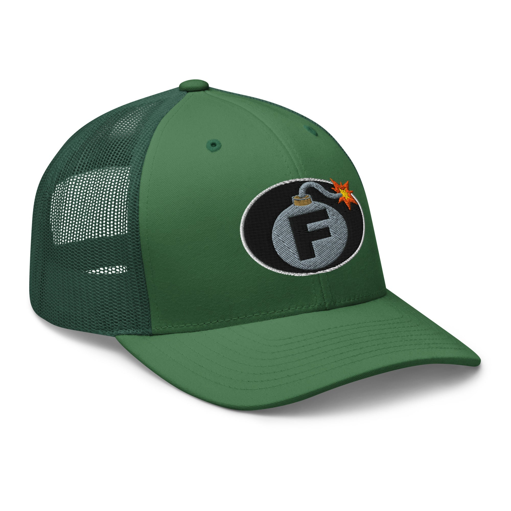 Hats  Custom Snapback Trucker Hat Funny NSFW F-Bomb Cap in 20 Colors Infidel Collective