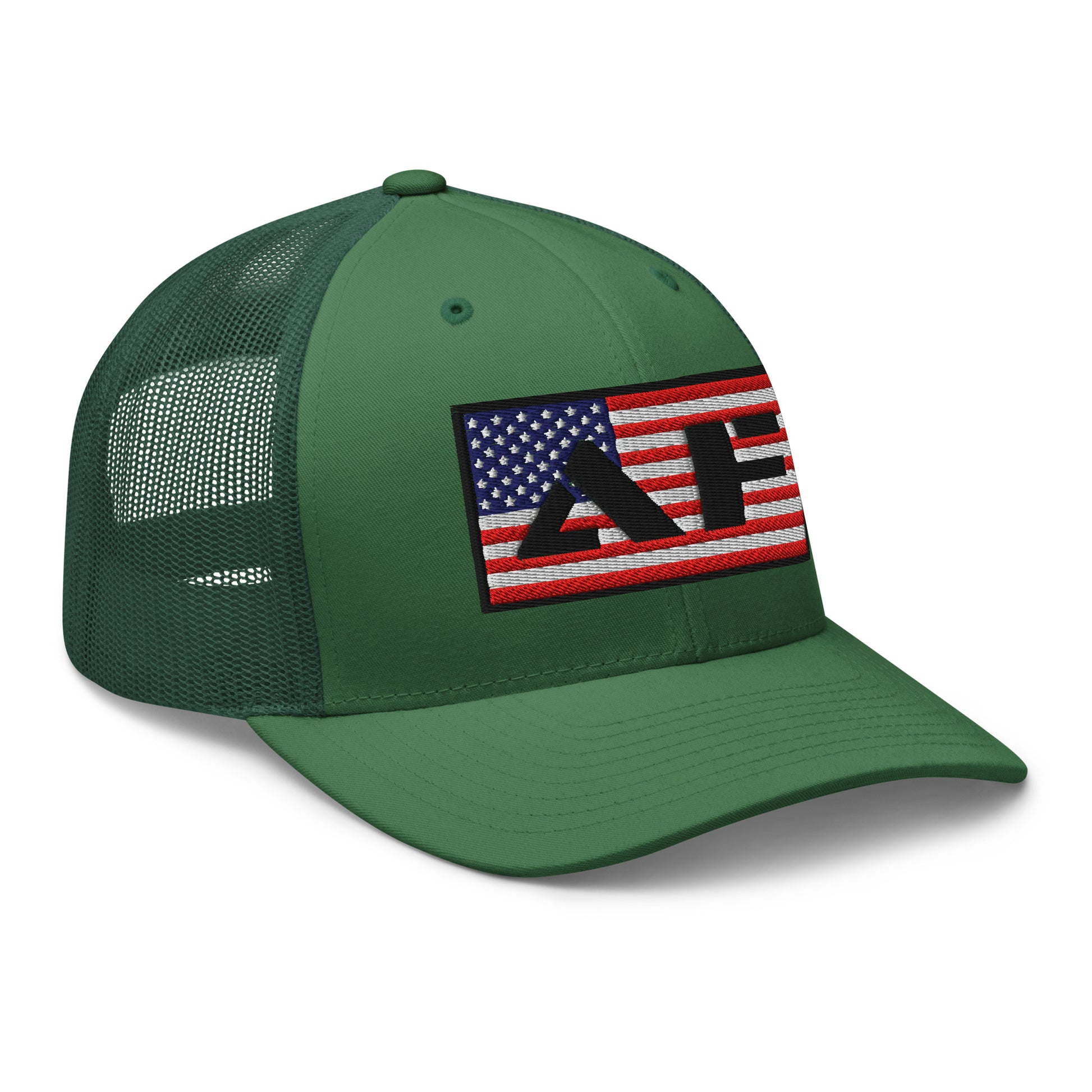 AF American Freedom Flag Snapback Custom Trucker Hat  Infidel Collective