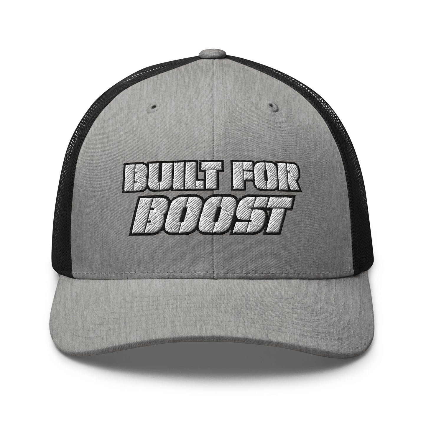 Hats Heather-Black Snapback Custom Trucker Hat to Ride In – Built for Boost Diesel Gang Hat Infidel Collective