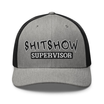 Snapback Custom Trucker Hats NSFW Shitshow Supervisor Cap for Men & Women  Infidel Collective