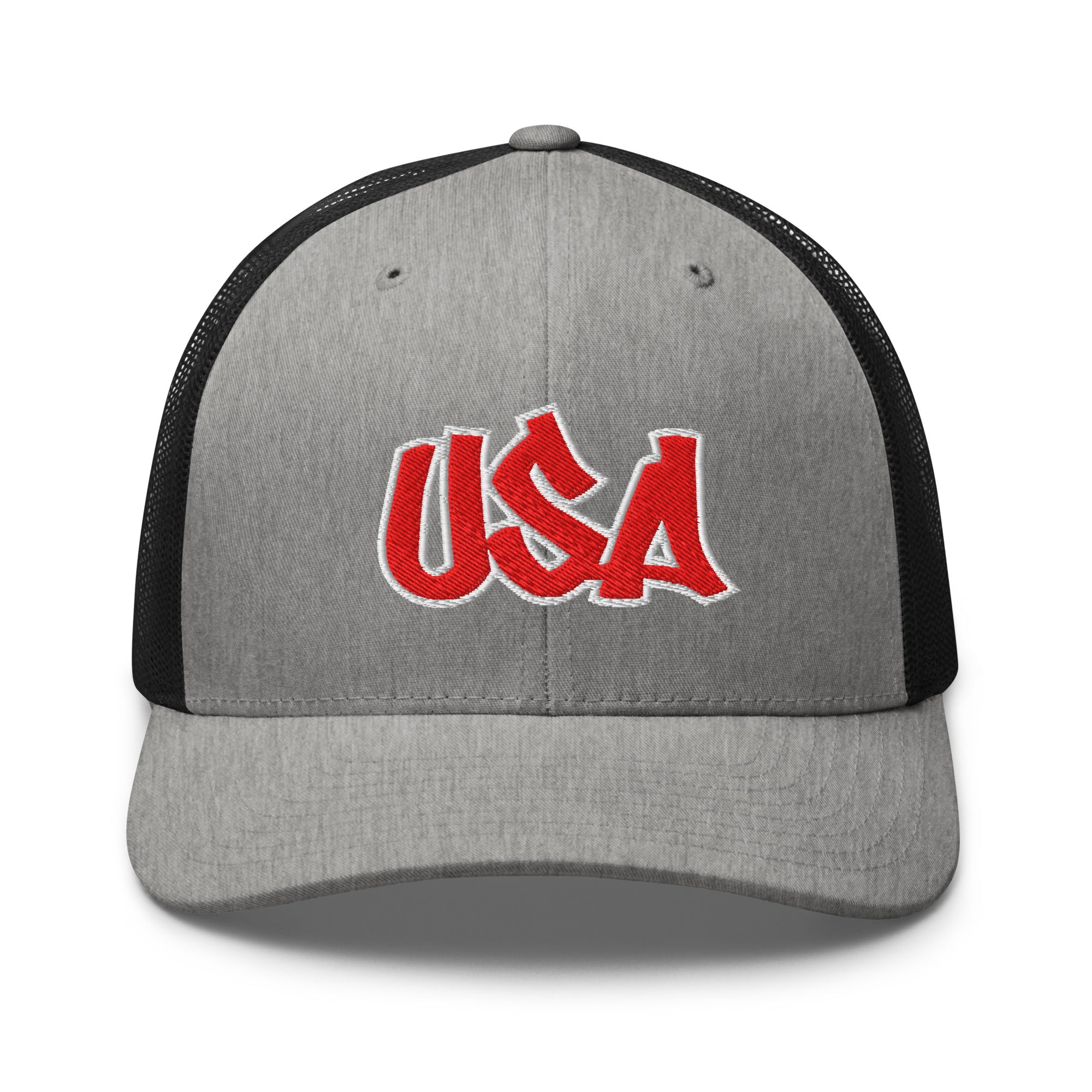 Cool USA Street Script Custom Patriotic Snapback Trucker Hats for Men & Women (20 Colors)  Infidel Collective