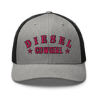 Custom Diesel Cowgirl Hat – Pink Stitch Snapback Trucker Cap for Diesel Gang Women  Infidel Collective
