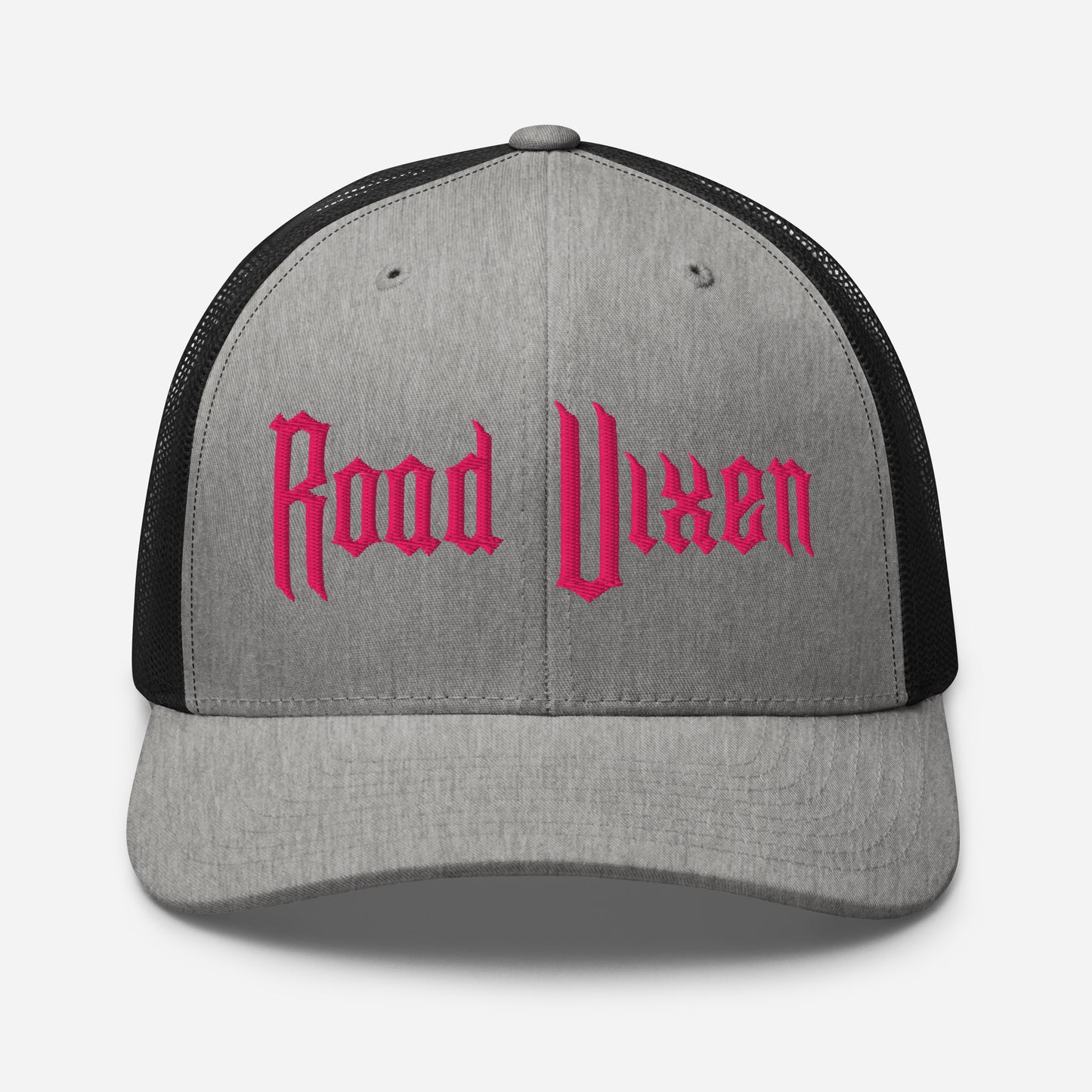 Snapback Custom Trucker Hats Road Vixen Cap for Sexy Women - Pink Stitch  Infidel Collective