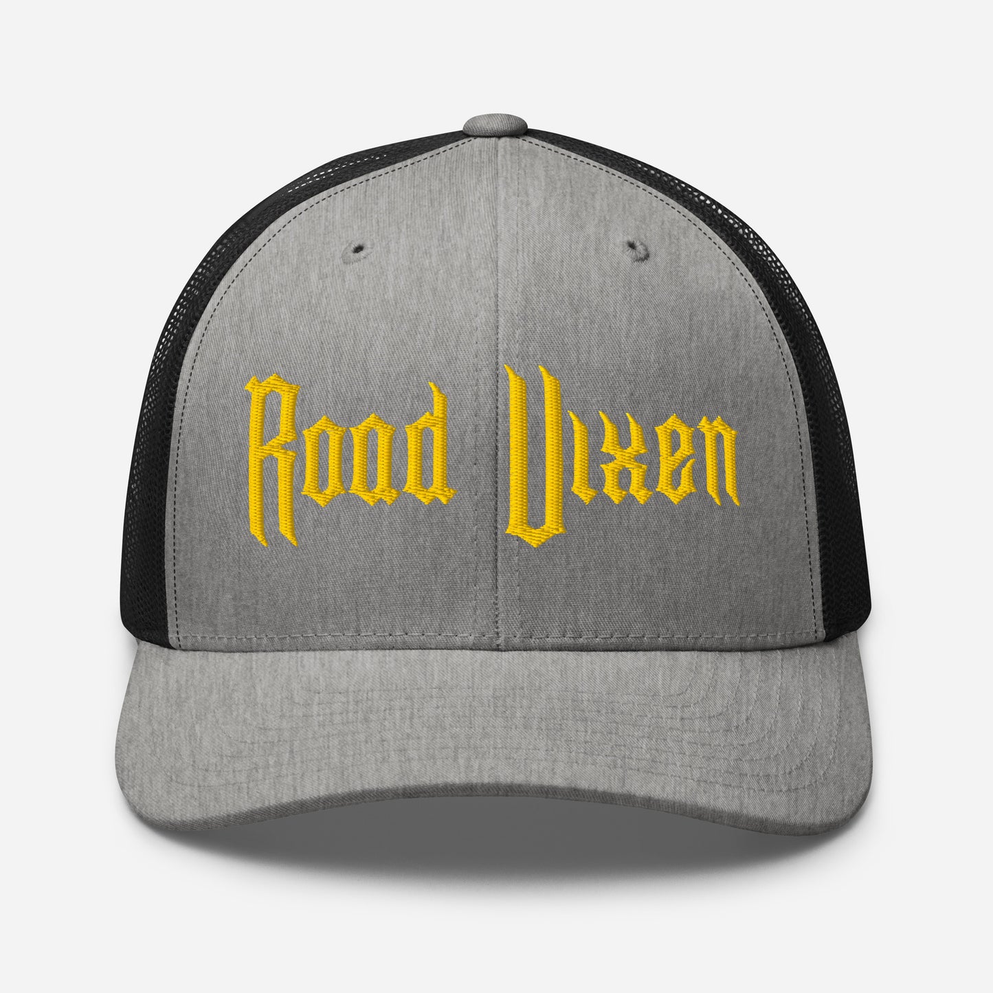 Snapback Custom Trucker Hats Road Vixen Yellow Stitch Cap for Sexy Women  Infidel Collective