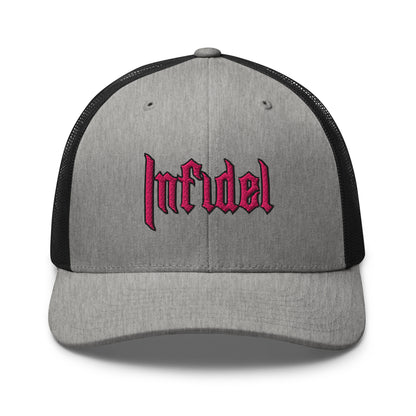 Snapback Custom Trucker Hats Cool INFIDEL Cap for Women Who Own It  Infidel Collective