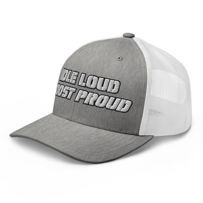 Hats  Snapback Custom Trucker Hat to Wear Proud – Idle Loud Boost Proud Mens Diesel Hats Infidel Collective
