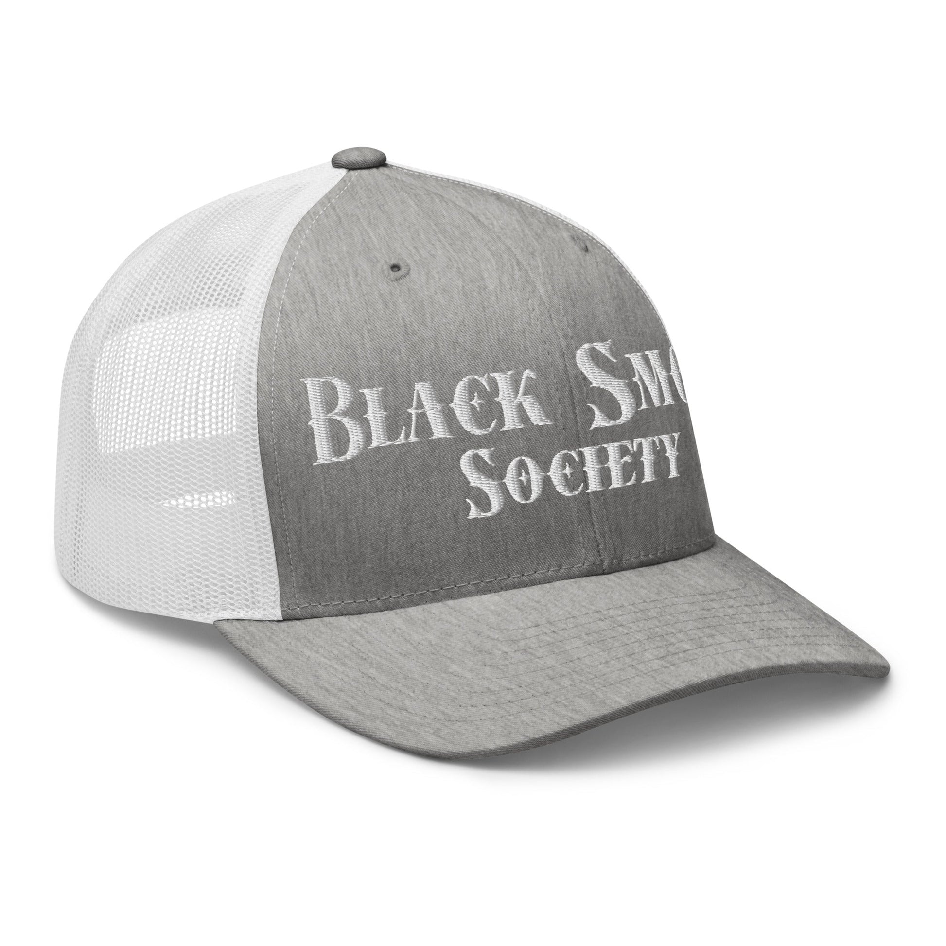 Hats  Snapback Custom Trucker Hat Black Smoke Society Cap For Men & Women Infidel Collective