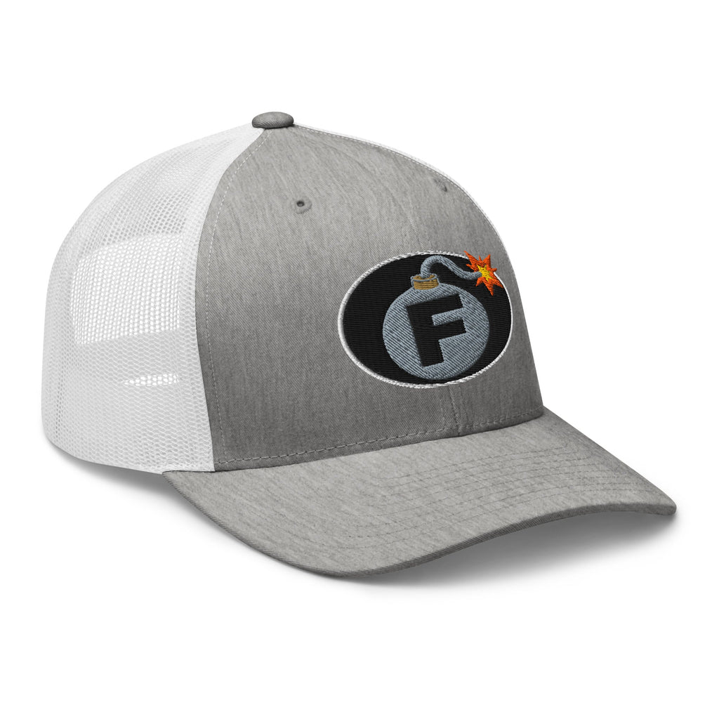 Hats  Custom Snapback Trucker Hat Funny NSFW F-Bomb Cap in 20 Colors Infidel Collective