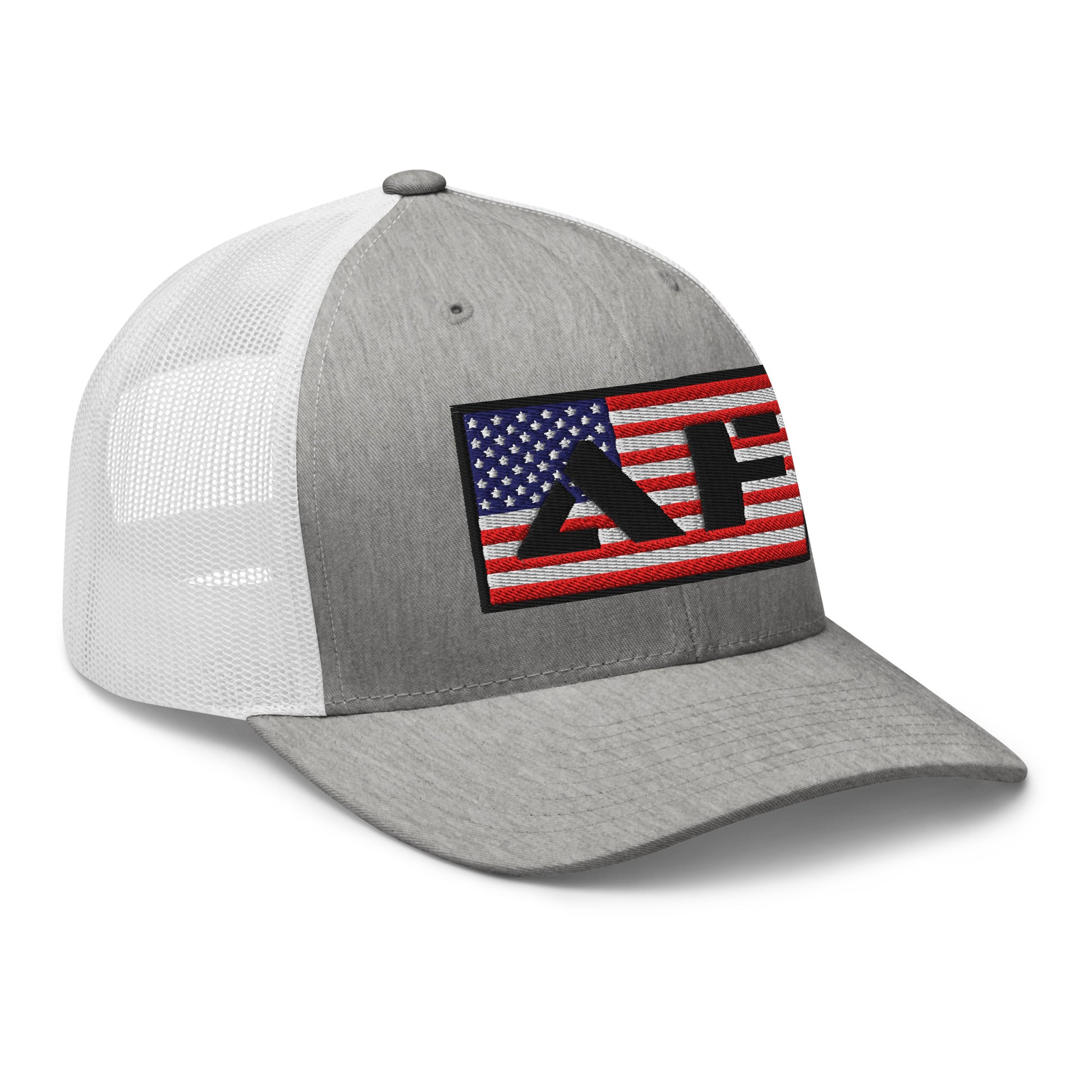 AF American Freedom Flag Snapback Custom Trucker Hat  Infidel Collective