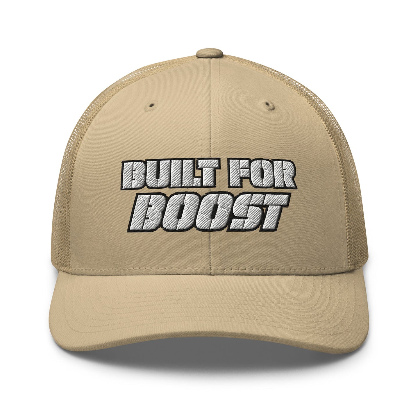 Hats Khaki Snapback Custom Trucker Hat to Ride In – Built for Boost Diesel Gang Hat Infidel Collective