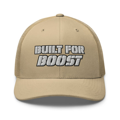 Hats Khaki Snapback Custom Trucker Hat to Ride In – Built for Boost Diesel Gang Hat Infidel Collective
