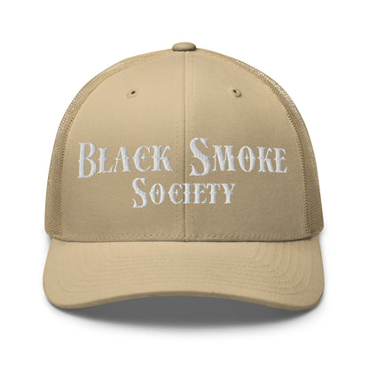 Hats Khaki Snapback Custom Trucker Hat Black Smoke Society Cap For Men & Women Infidel Collective