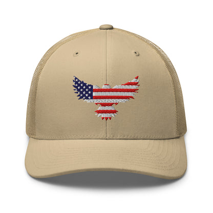 Snapback Custom Trucker Hats Best Patriotic Old Glory Eagle Cool 4th of July Cap  Infidel Collective