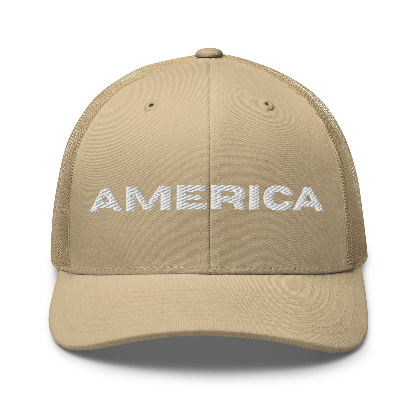 Snapback Custom Trucker Hats AMERICA Cool Patriotic Cap White Stitch  Infidel Collective