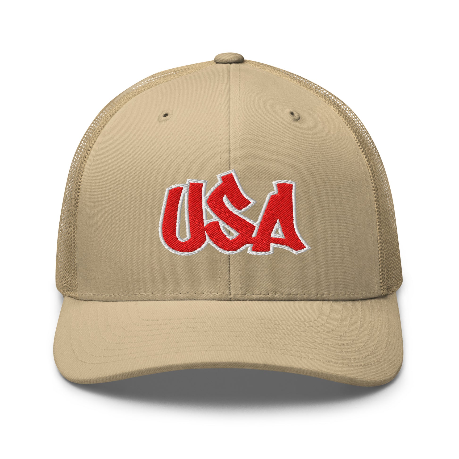 Cool USA Street Script Custom Patriotic Snapback Trucker Hats for Men & Women (20 Colors)  Infidel Collective