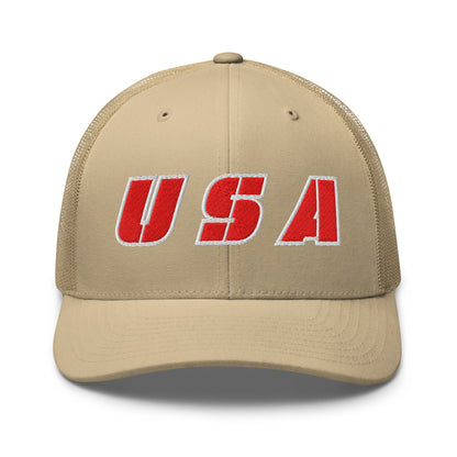 Snapback Custom Trucker Hats USA Bold Patriotic Cap for Men & Women  Infidel Collective